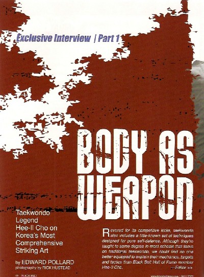 Body as Weapon